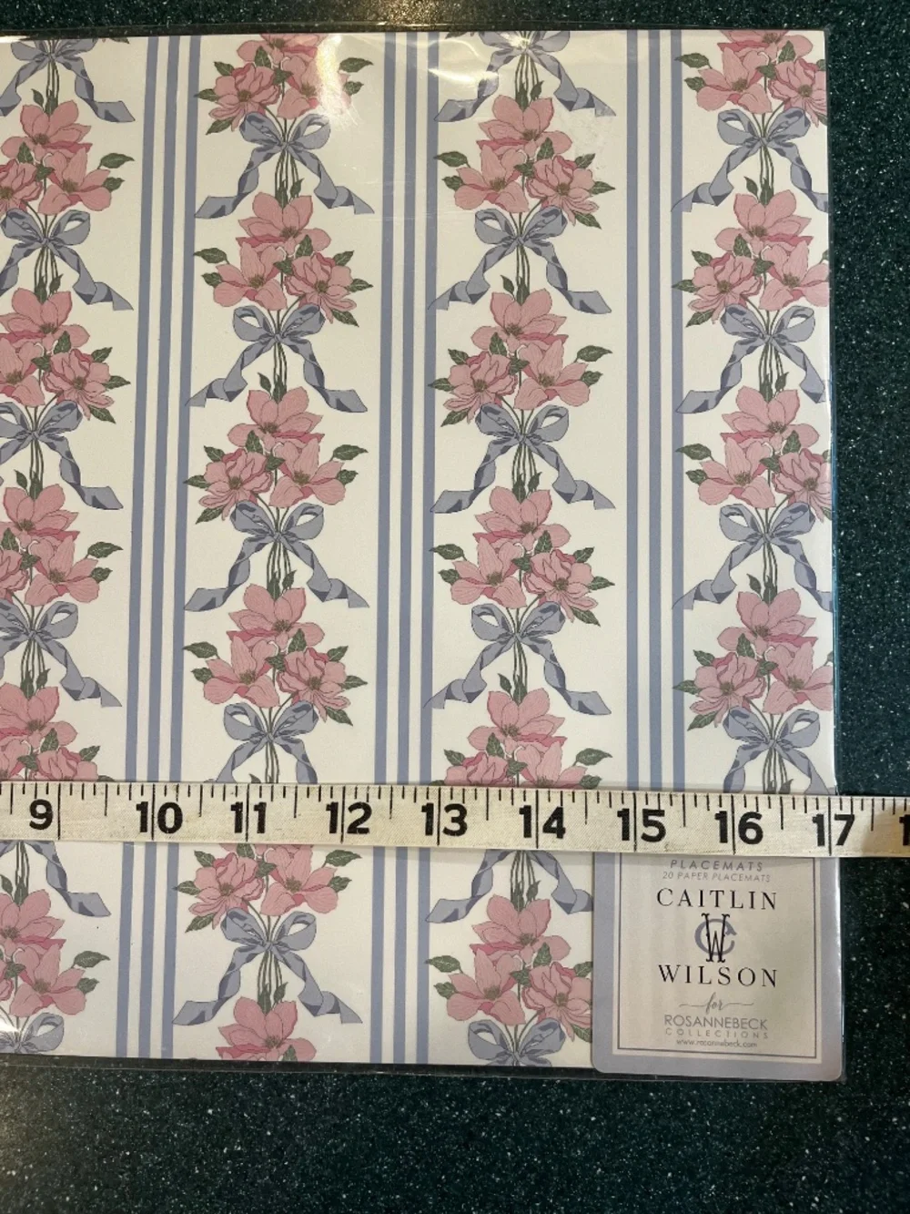 RoseanneBeck Paper Placemats Set of 20 NIP